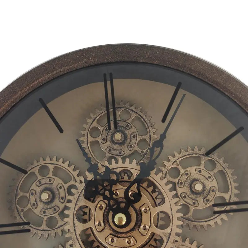 Copper Gears Wall Clock Lina Home