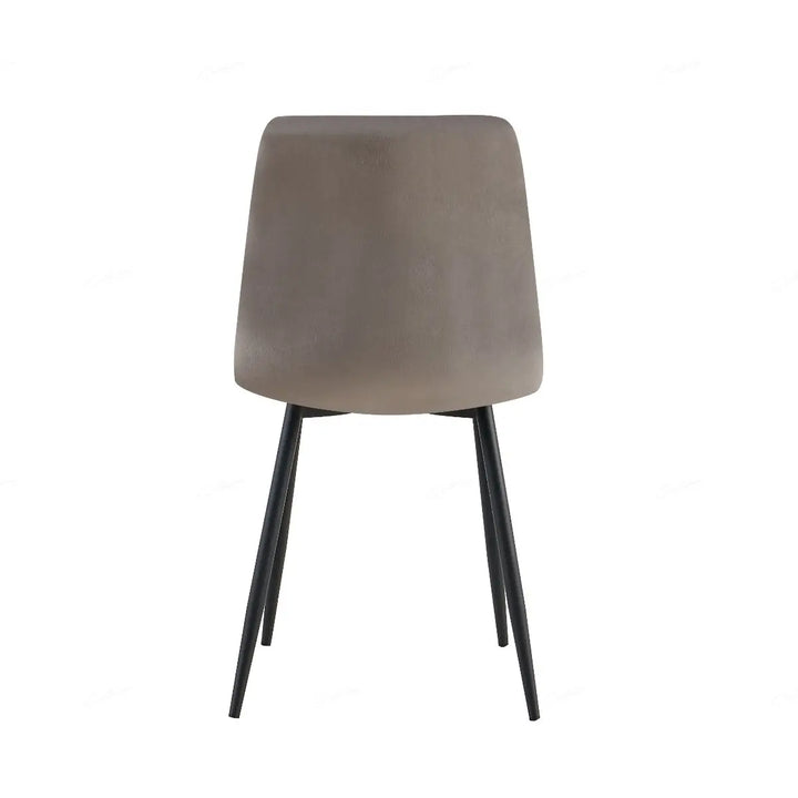 Leora Grey Velvet Dining Chair – Modern Luxury Seating Giatalia