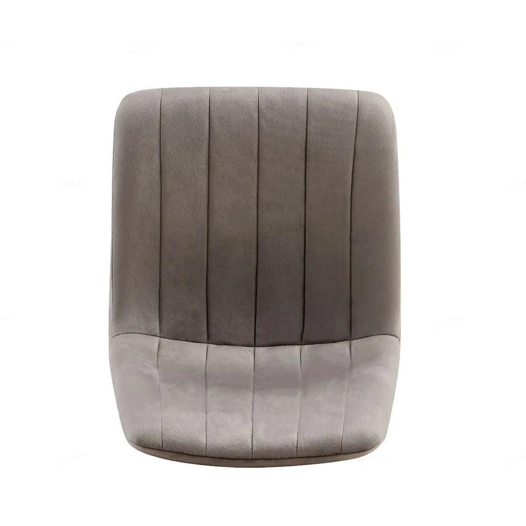 Leora Grey Velvet Dining Chair – Modern Luxury Seating Giatalia