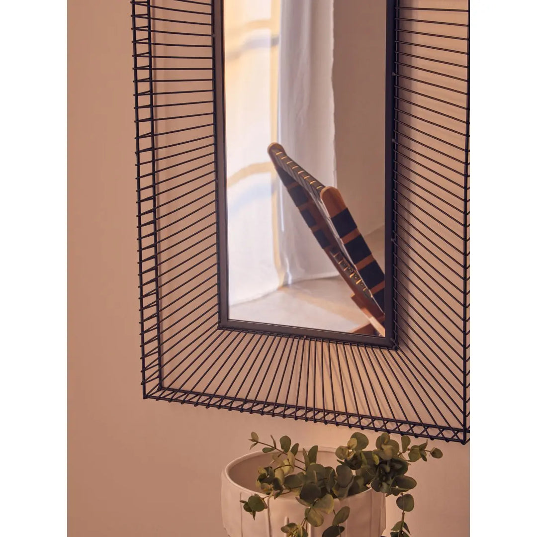 Terenzo Bevelled Wall Mirror #NJ Home Interiors#