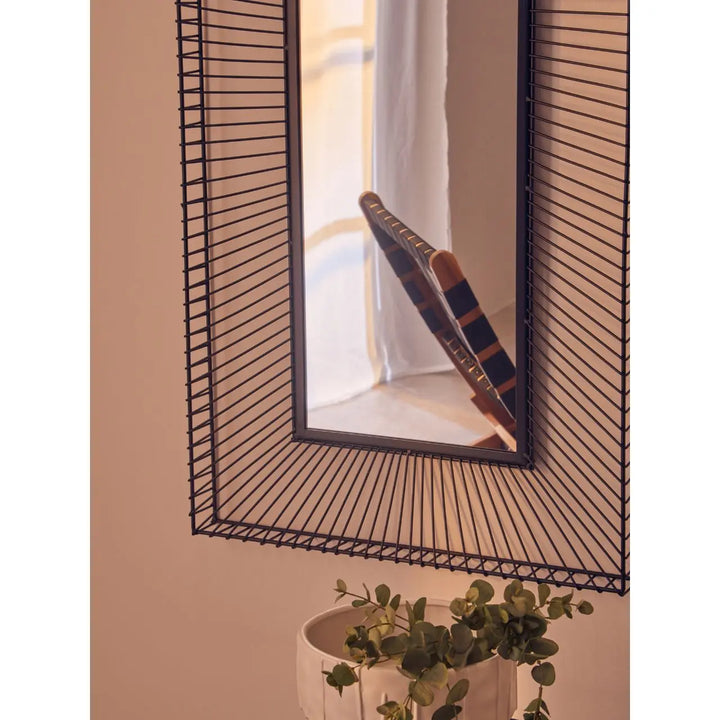 Terenzo Bevelled Wall Mirror #NJ Home Interiors#