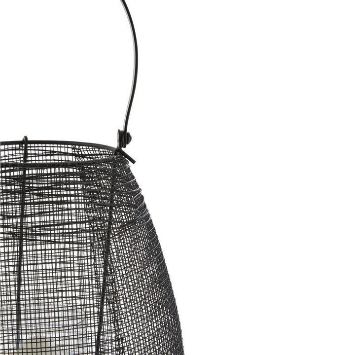 Terenzo Black Finish Small Lantern #NJ Home Interiors#