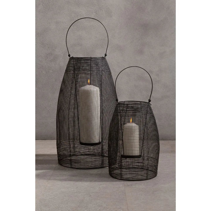 Terenzo Black Finish Small Lantern #NJ Home Interiors#
