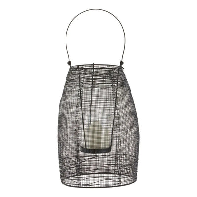 Terenzo Black Finish Small Lantern #NJ Home Interiors#