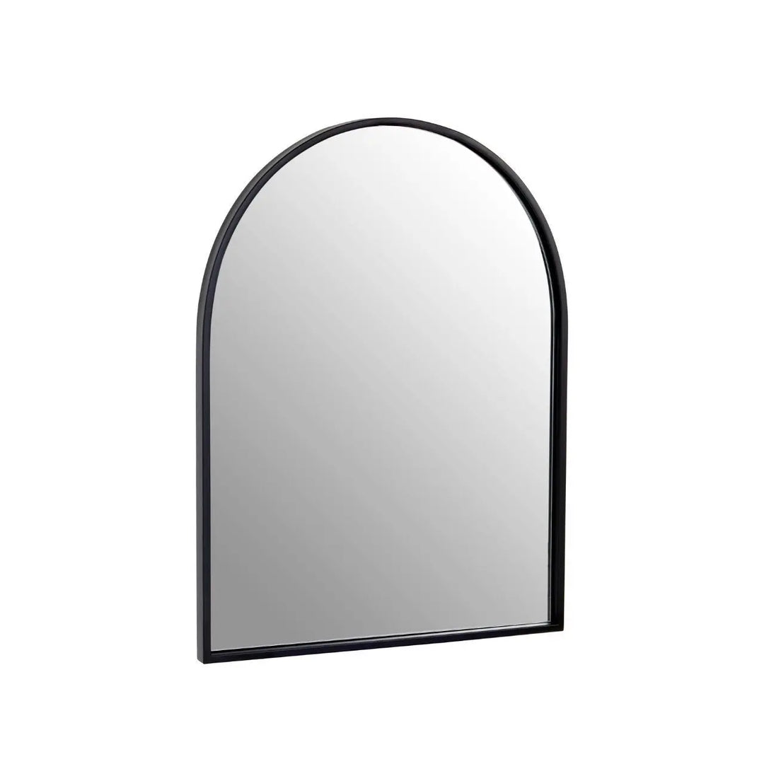 Terenzo Black Small Arched Wall Mirror #NJ Home Interiors#