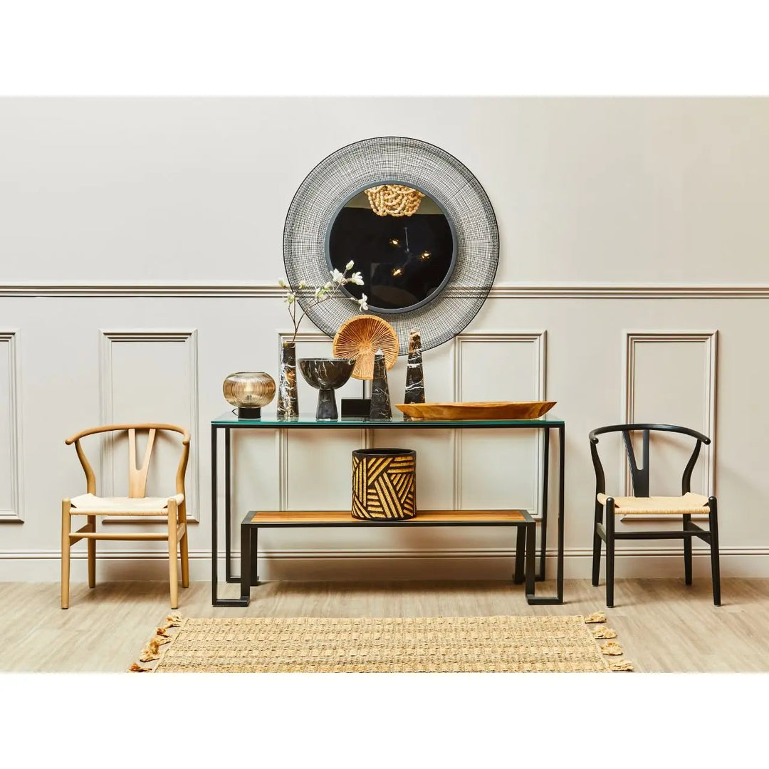 Terenzo Circular Wall Mirror #NJ Home Interiors#