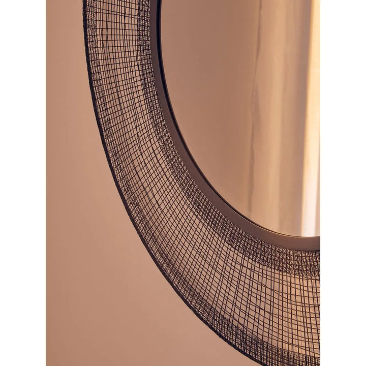 Terenzo Circular Wall Mirror #NJ Home Interiors#