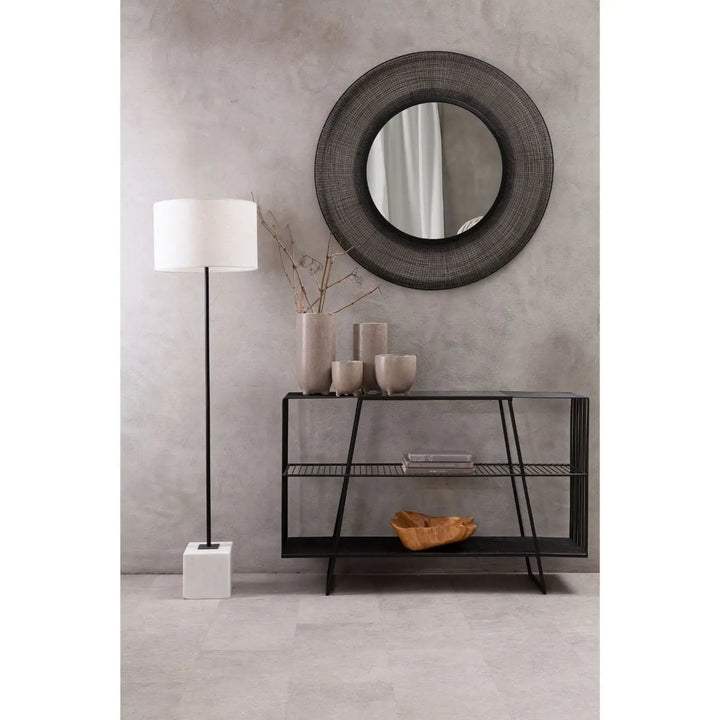 Terenzo Circular Wall Mirror #NJ Home Interiors#