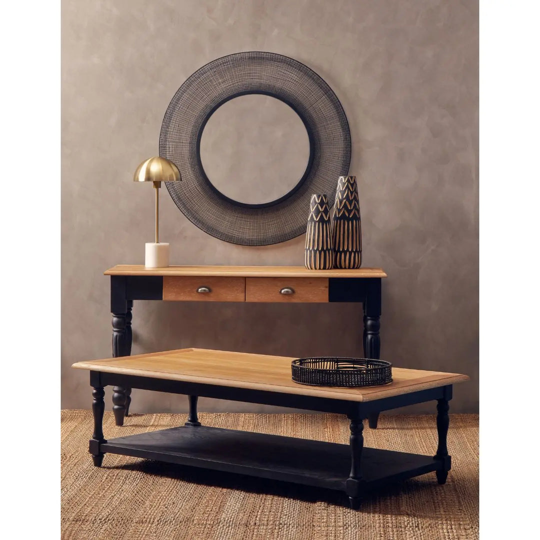 Terenzo Circular Wall Mirror #NJ Home Interiors#