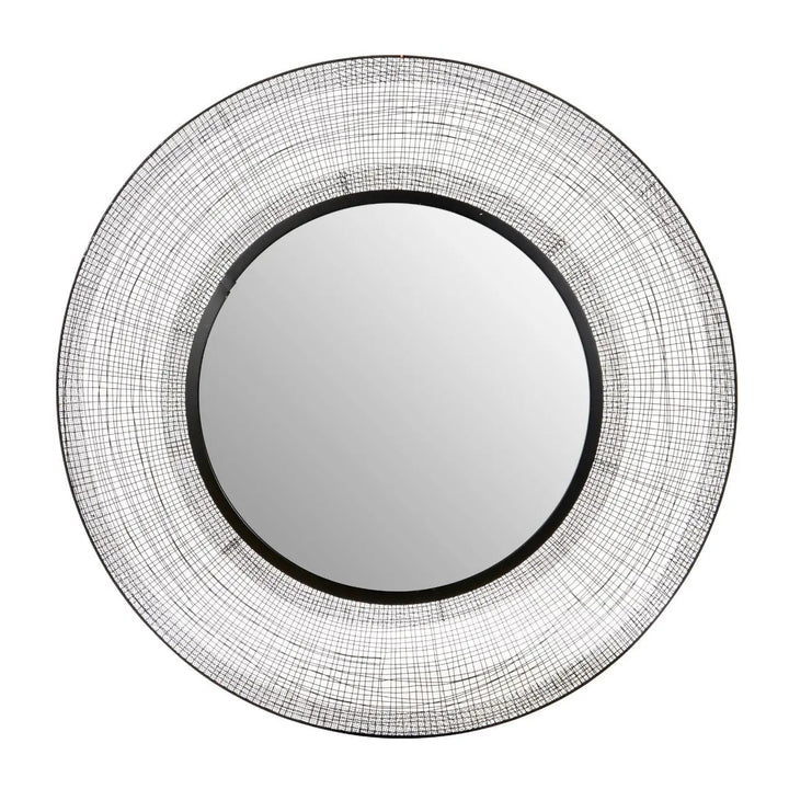 Terenzo Circular Wall Mirror #NJ Home Interiors#