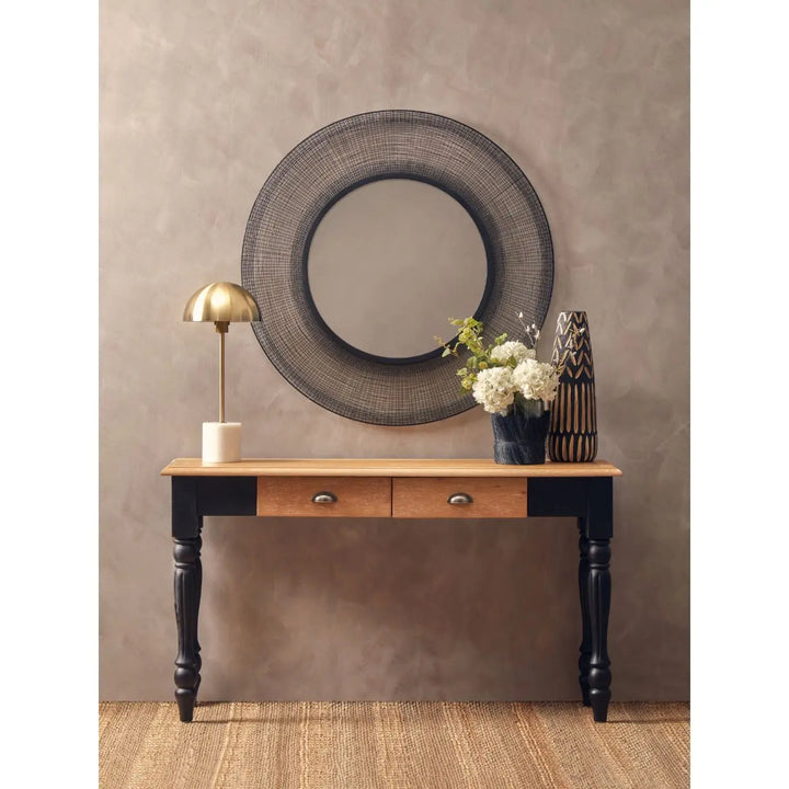 Terenzo Circular Wall Mirror #NJ Home Interiors#