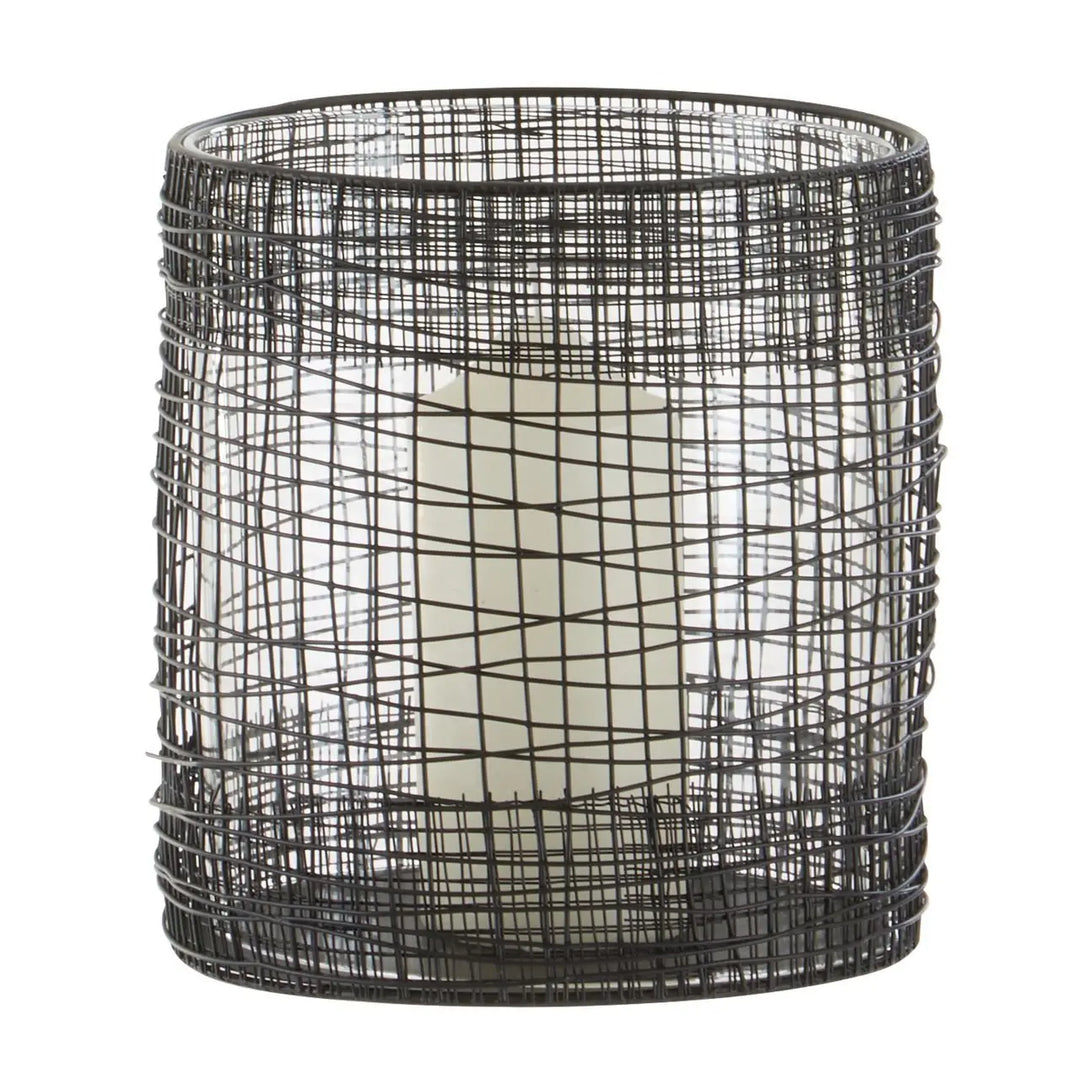 Terenzo Cylindrical Lantern #NJ Home Interiors#