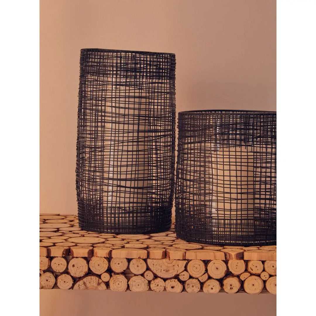 Terenzo Cylindrical Lantern #NJ Home Interiors#