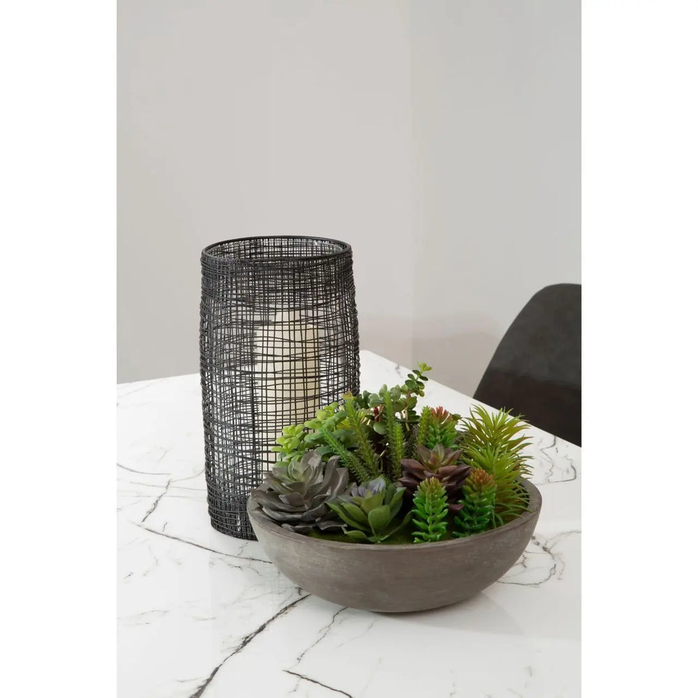 Terenzo Cylindrical Tall Lantern #NJ Home Interiors#