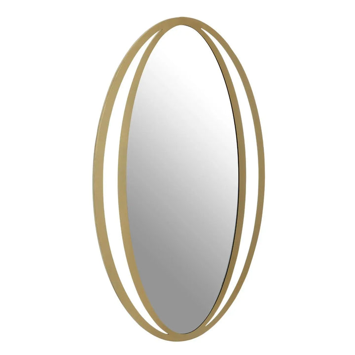 Terenzo Double Ring Design Wall Mirror #NJ Home Interiors#