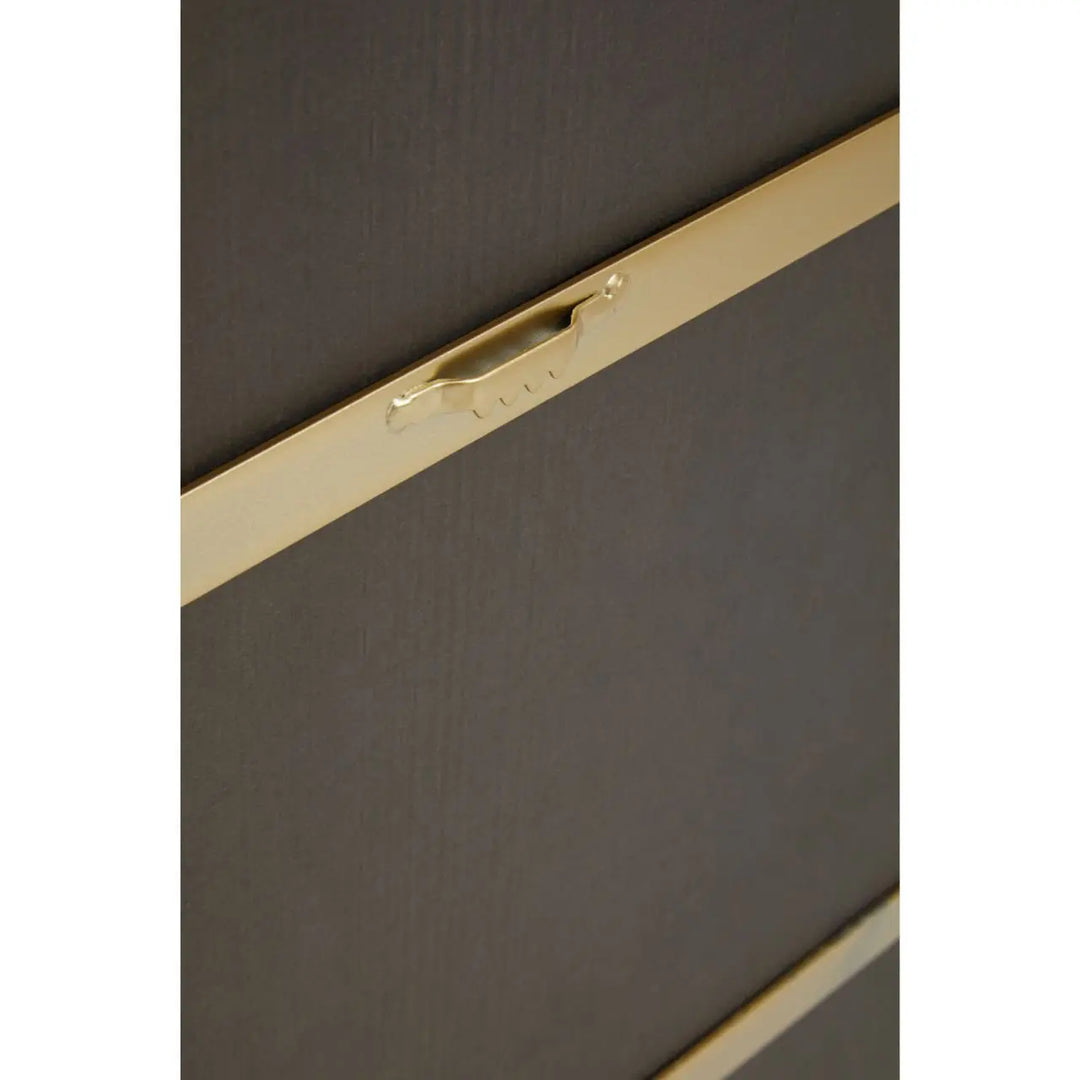 Terenzo Gold Finish Arched Wall Mirror #NJ Home Interiors#