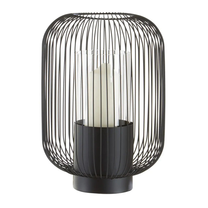 Terenzo Large Black Lantern #NJ Home Interiors#