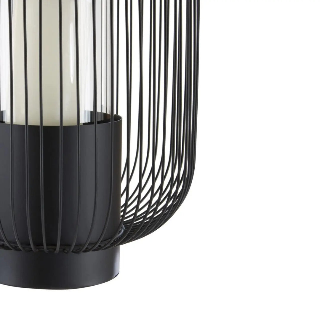 Terenzo Large Black Lantern #NJ Home Interiors#