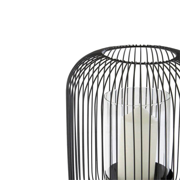 Terenzo Large Black Lantern #NJ Home Interiors#