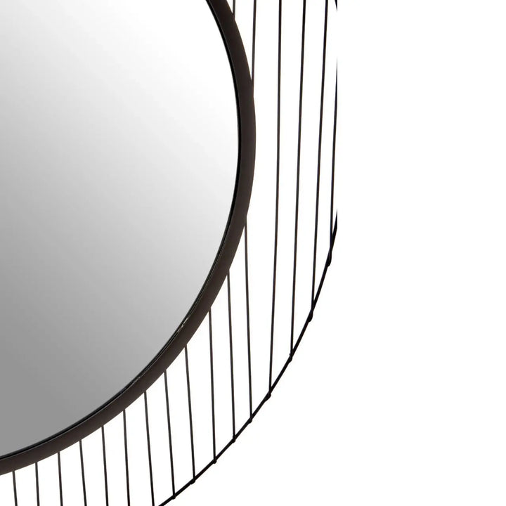 Terenzo Linear Lines Frame Wall Mirror #NJ Home Interiors#