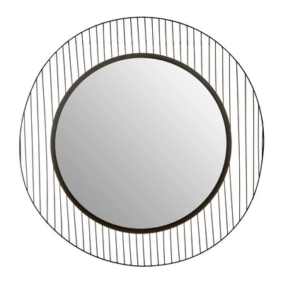 Terenzo Linear Lines Frame Wall Mirror #NJ Home Interiors#