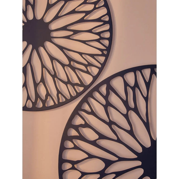 Terenzo Medium Black Floral Design Wall Art #NJ Home Interiors#