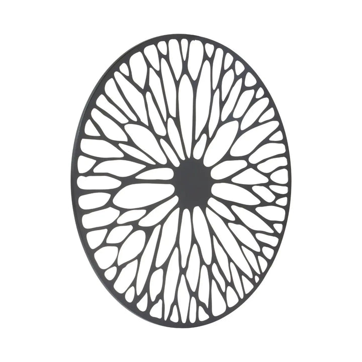 Terenzo Medium Black Floral Design Wall Art #NJ Home Interiors#