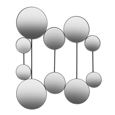 Terenzo Multi Circle Wall Mirror #NJ Home Interiors#