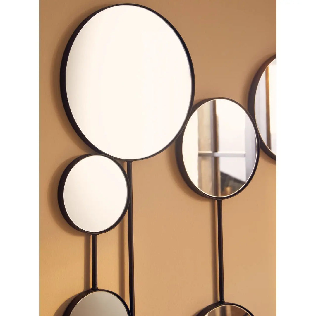 Terenzo Multi Circle Wall Mirror #NJ Home Interiors#