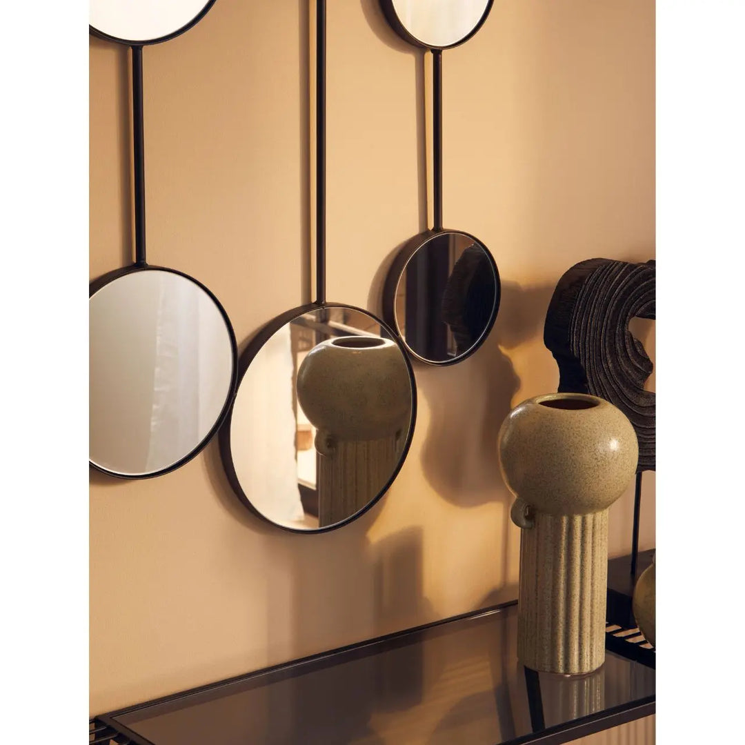 Terenzo Multi Circle Wall Mirror #NJ Home Interiors#