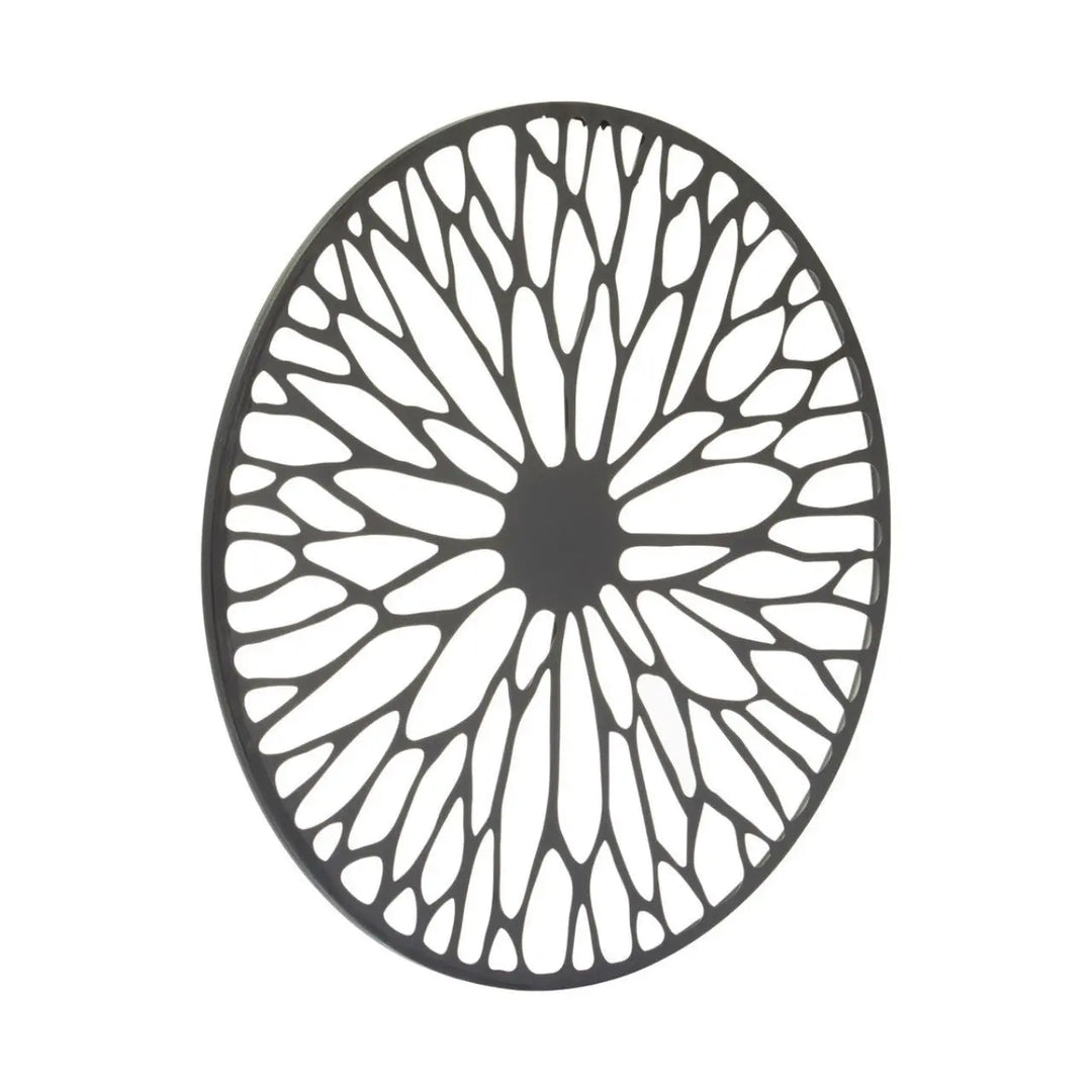 Terenzo Small Black Floral Design Wall Art #NJ Home Interiors#