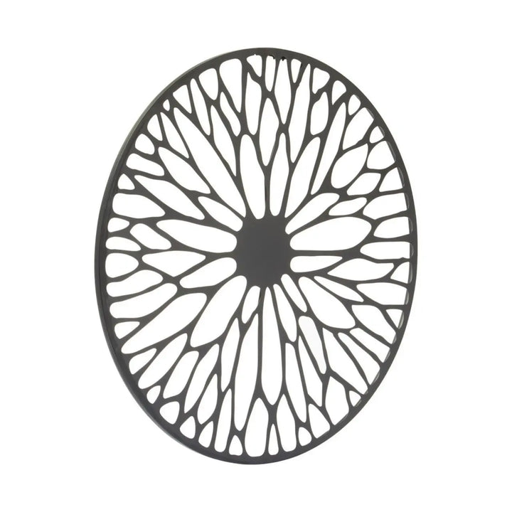 Terenzo Small Black Floral Design Wall Art #NJ Home Interiors#