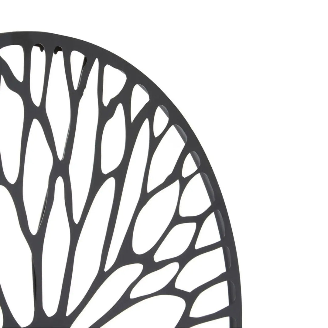 Terenzo Small Black Floral Design Wall Art #NJ Home Interiors#