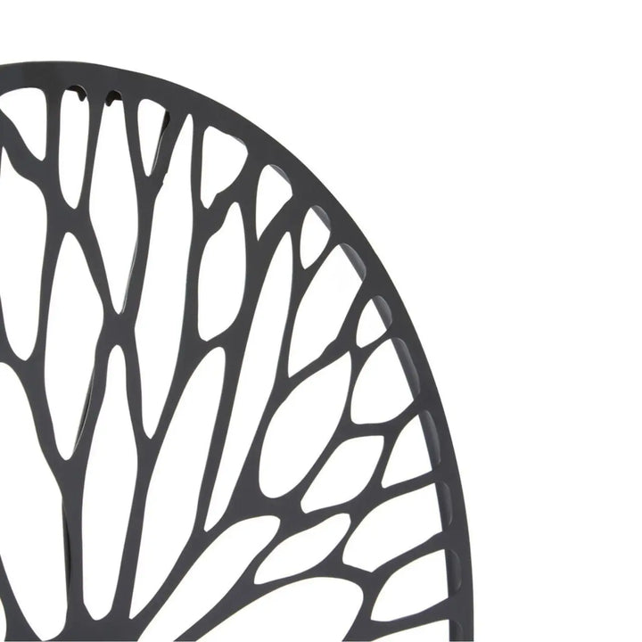 Terenzo Small Black Floral Design Wall Art #NJ Home Interiors#