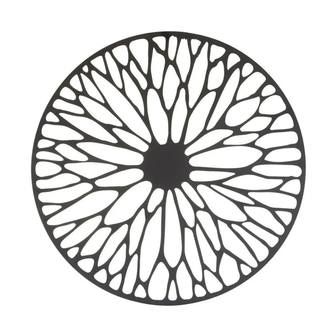 Terenzo Small Black Floral Design Wall Art #NJ Home Interiors#