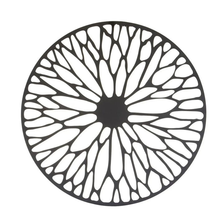 Terenzo Small Black Floral Design Wall Art #NJ Home Interiors#