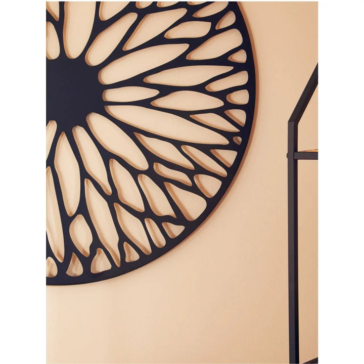 Terenzo Small Black Floral Design Wall Art #NJ Home Interiors#