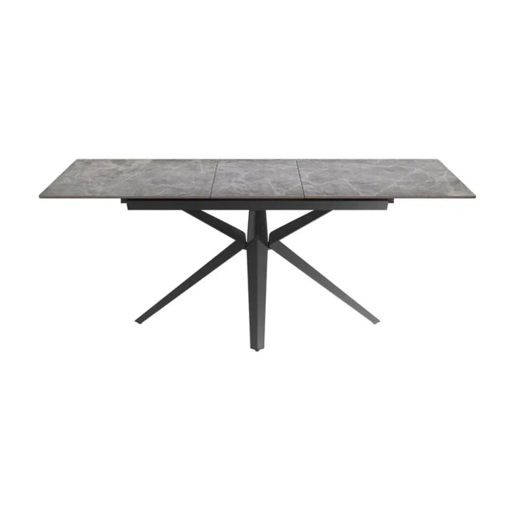 Vitello 160 - 200cm Grey Ceramic Pull - out Extending Dining Table #NJ Home Interiors#