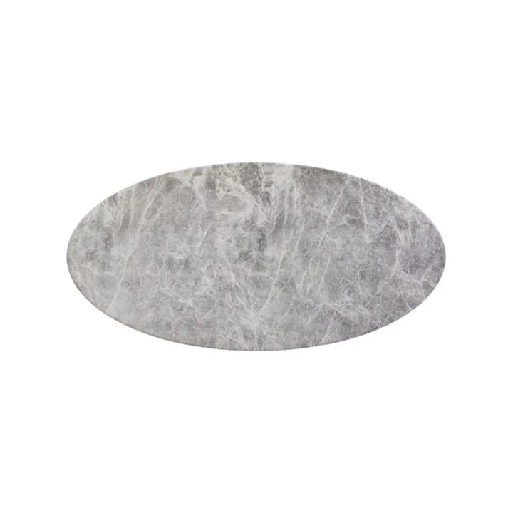 Vitello 180cm Oval Grey Ceramic Dining Table #NJ Home Interiors#