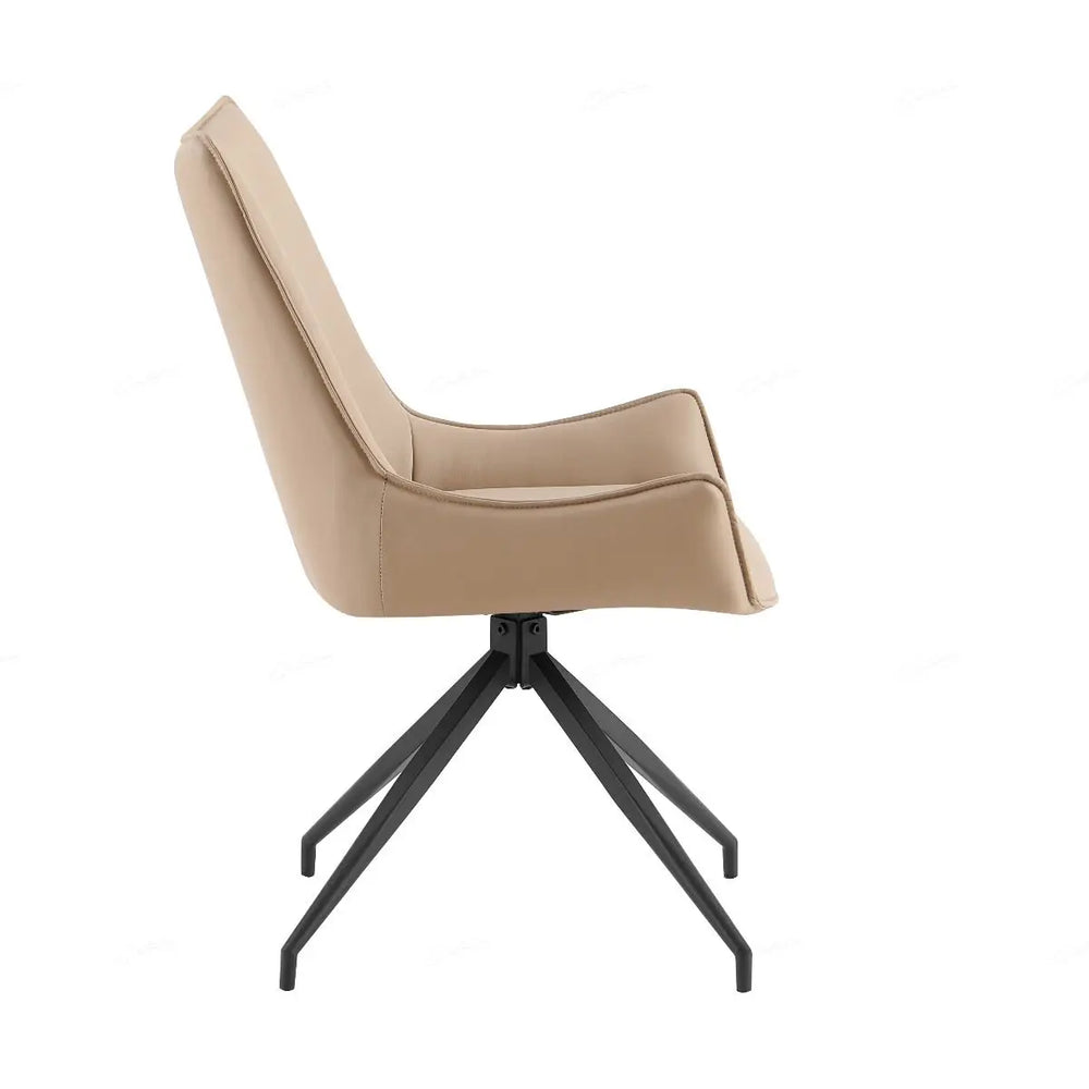 Zen Dining Chair in Mink PU Giatalia