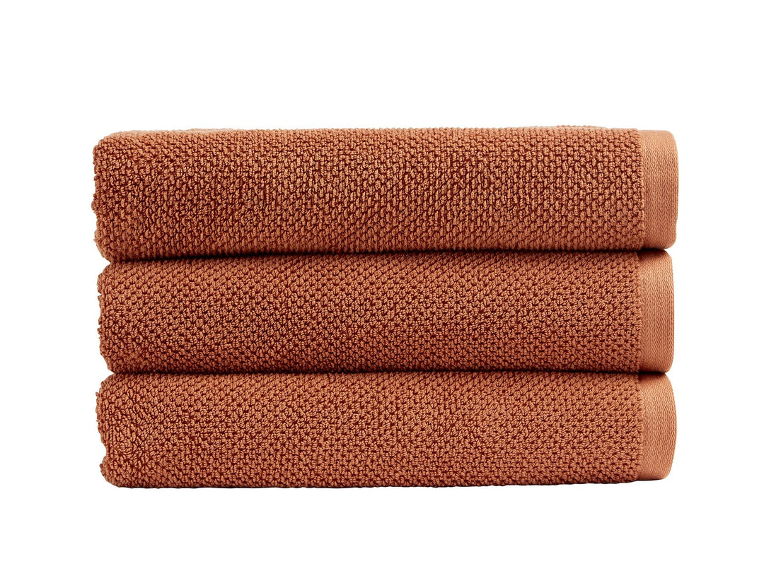 Christy Brixton Bath Towel Terracotta 70 x 125 cm NJ Home Interiors