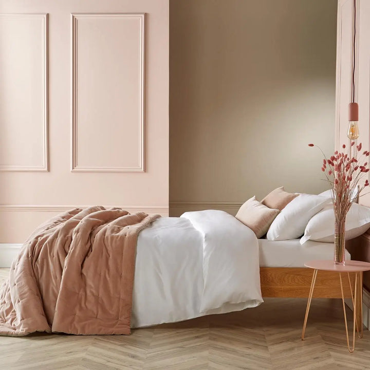 Christy Jaipur Throw Dusky Pink 140x200cm - LUX-HOM