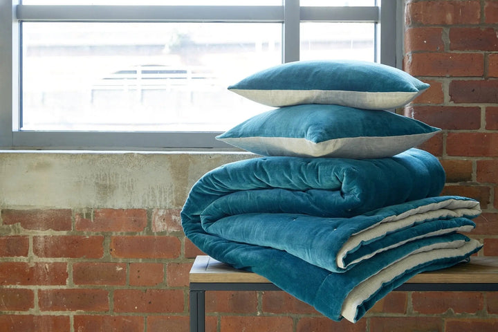 Christy Jaipur Throw Peacock 140x200cm - LUX-HOM