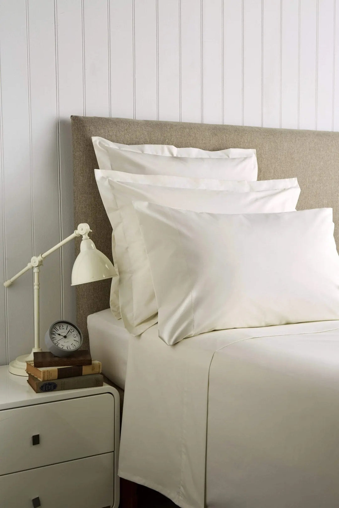 Christy Oxford Pillowcase Pair Sateen 400 Thread Count - LUX-HOM