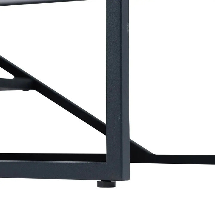 Ibarra Black and Grey Coffee Table - LUX-HOM