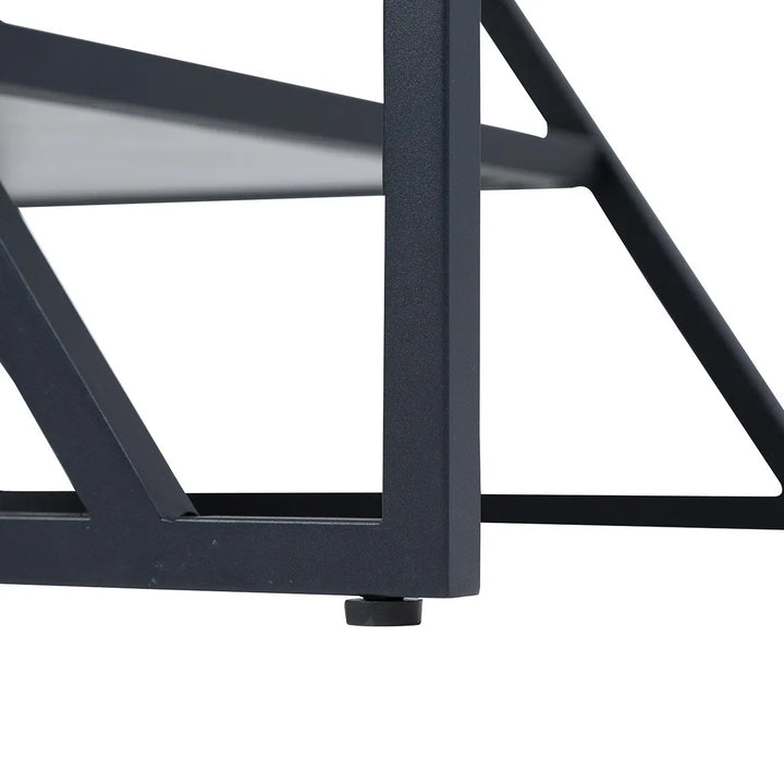 Ibarra Black and Grey End Table - LUX-HOM