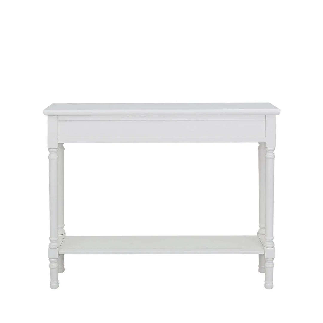 Lina Home Deltar White 3 Drawer Console Table Medium #NJ Home Interiors#