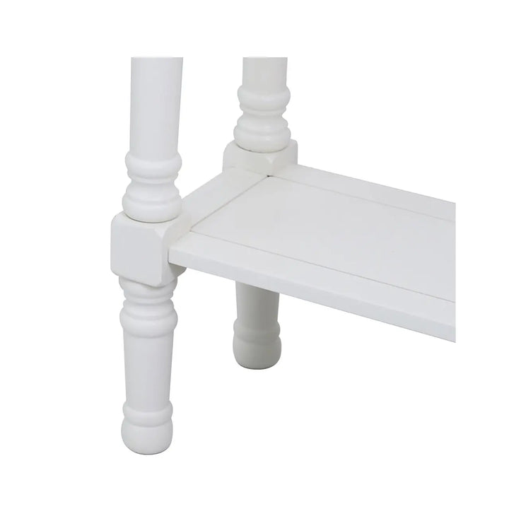 Lina Home Deltar White 3 Drawer Console Table Medium #NJ Home Interiors#