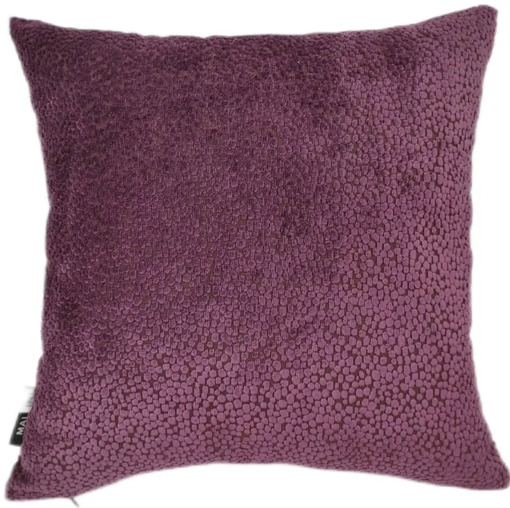 Malini Bingham Cushion Aubergine 43x43cm - LUX-HOM