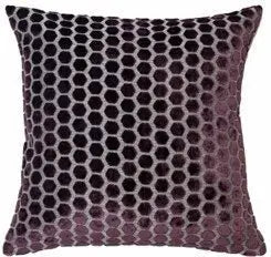 Malini Jorvik Cushion Aubergine 43x43cm - LUX-HOM